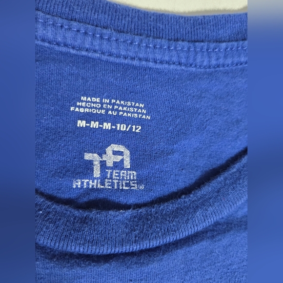 ⭐️3/$15 Blue Tampa Lightning Hockey #86 Kucherov TShirt Size‎ Boys Med - Picture 3 of 5